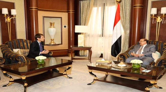 البركاني يبحث مع القائم باعمال السفير الياباني آفاق التعاون الإنمائي