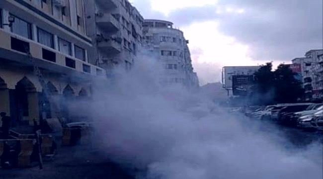 استئناف حملات الرش الضبابي في المعلا