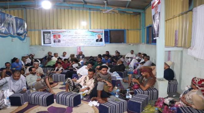 تعز.. محلي ماوية يقيم أمسية رمضانية تأييدًا لمجلس القيادة الرئاسي