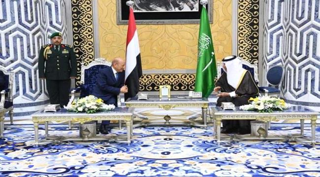 فخامة الرئيس العليمي يصل السعودية في زيارة رسمية