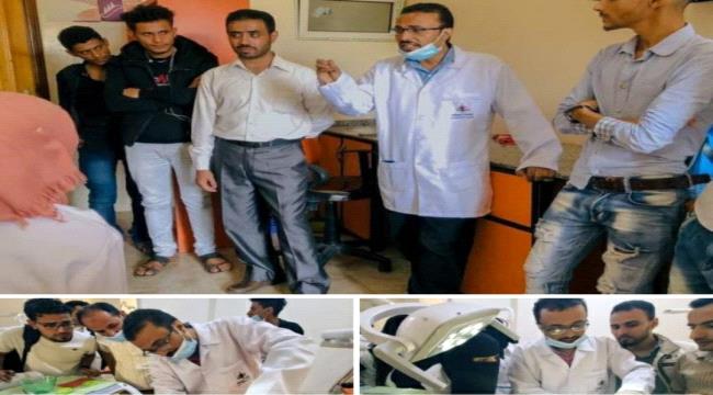 تعز..جامعة العطاء تستقبل عضو هيئة التدريس بجامعة النهضة المصرية 