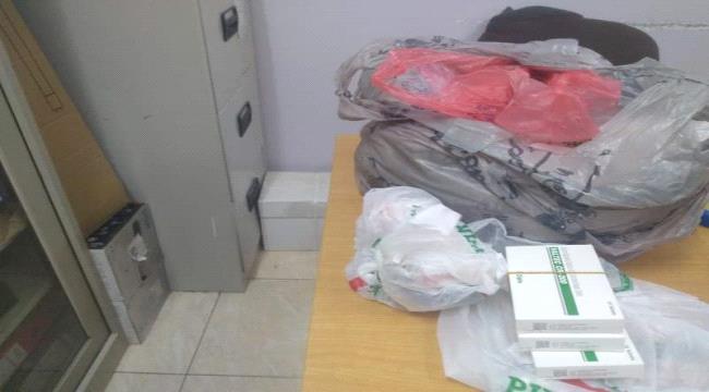 ادارة المعلا تزود جمعية الفجر الجديد بادوية خاصة للاطفال من ذوي الاعاقات الذهنية