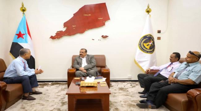 اللواء بن بريك يلتقي مؤسس ورئيس مؤتمر عدن الجامع