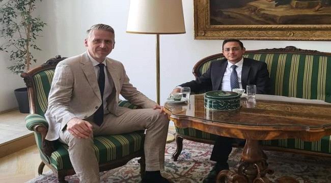 السفير شجاع الدين يلتقي رئيس دائرة الشرق الأوسط بالخارجية النمساوية