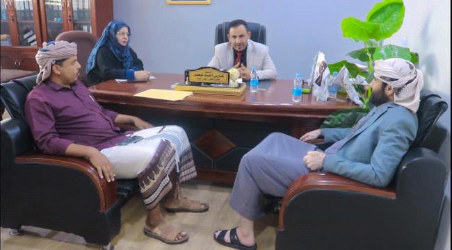 رئيس هيئة تنظيم النقل يلتقي مدير عام ميناء الوديعة البري