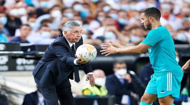 رفض ذبح هازارد.. ماذا قال أنشيلوتي بعد مباراة ريال مدريد وسيلتا فيجو؟