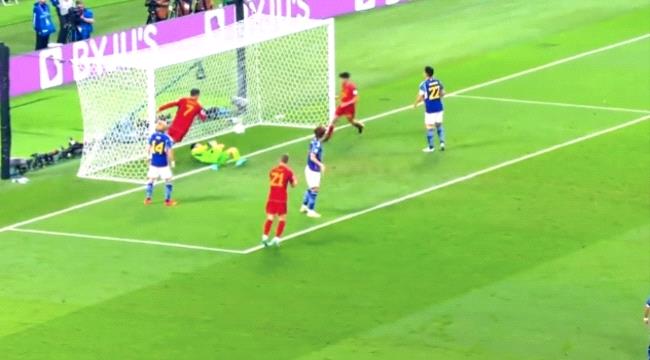 الهدف الأول لمنتخب إسبانيا على اليابان "شاهد" 