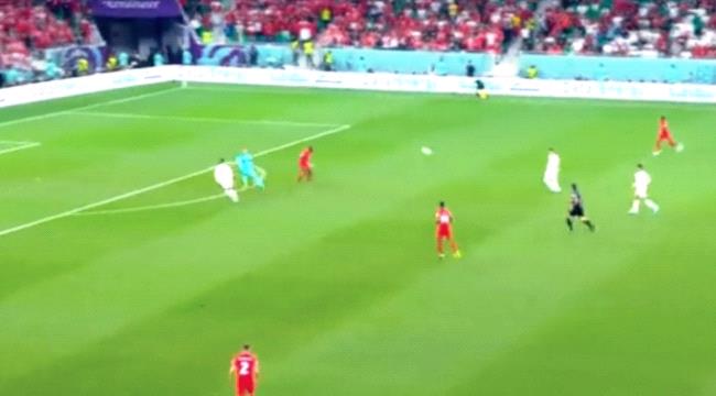 شاهد الهدف الأول لمنتخب المغرب على كندا 