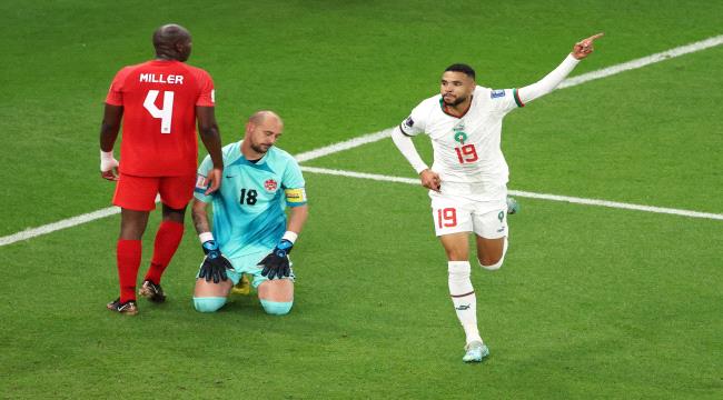 المغرب تضرب كندا بثنائية وتتأهل لثمن نهائي المونديال