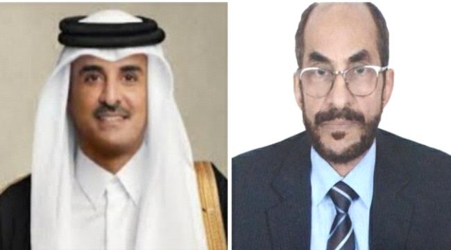 أمين عام الإتحاد العالمي للجاليات اليمنية يهنىء أمير دولة قطر بذكرى العيد الوطني