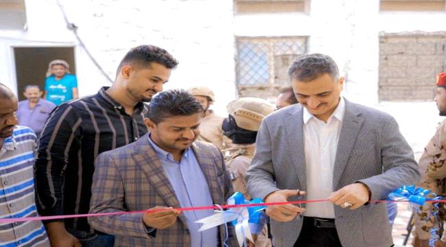 لملس يفتتح مشروعي مبنى المجلس المحلي والمدرجات الإضافية لنادي وحدة عدن