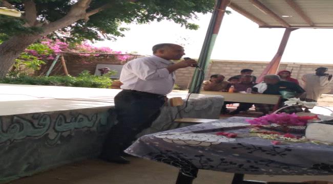 في ذكرى فقيدة الواجب.. حفل تأبين لمعلمة توفت بين طلابها في لحج 