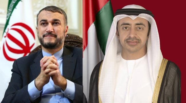 الإمارات و إيران يبحثان الأزمة اليمنية