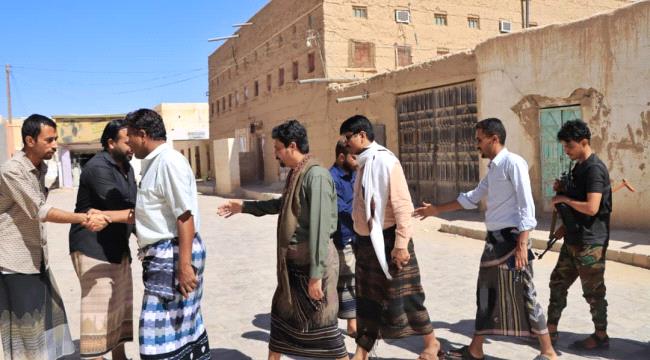 نائب رئيس انتقالي شبوة يؤدي واجب العزاء في وفاة المناضل بن مسيبلي