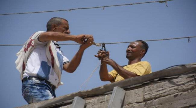 كهرباء عدن تخفّض الفاقد الكهربائي الى  38% ..للمرة الأولى منذ 2015