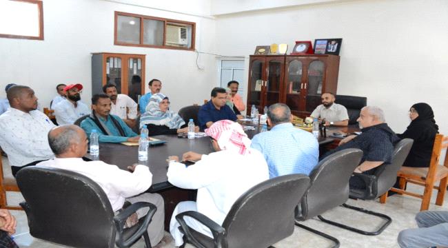 عدن.. انعقاد الاجتماع الدوري للمكاتب التنفيذية بمديرية صيرة