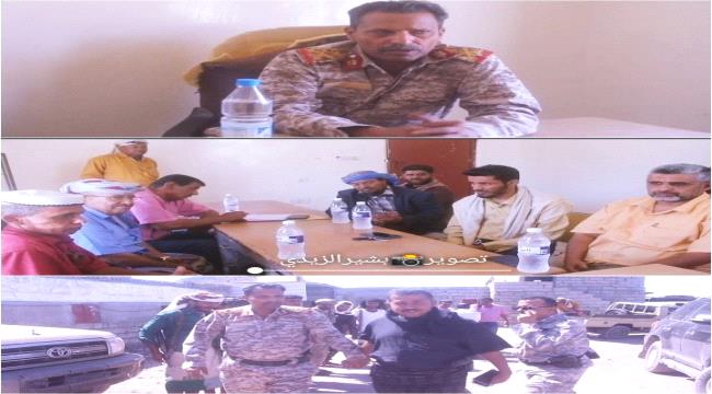 محافظ أبين يؤكد على الارتقاء بمستوى الأداء الأمني بالمنطقة الوسطى