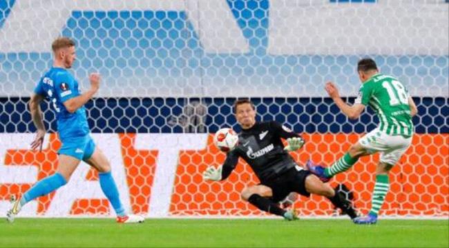 بيتيس يعود بفوز ثمين من أرض زينيت بالدوري الأوروبي 