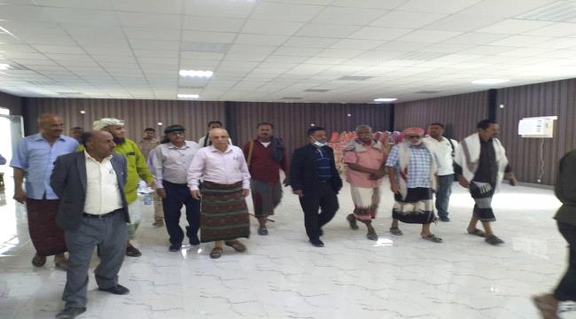 قيادة انتقالي الضالع تزور حضرموت للتعبير عن التضامن مع أبنائها وتأييد هبتهم الشعبية