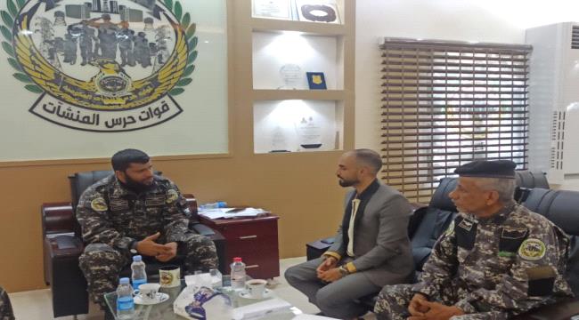 بن عفيف يستقبل مدير عام مديرية صيرة