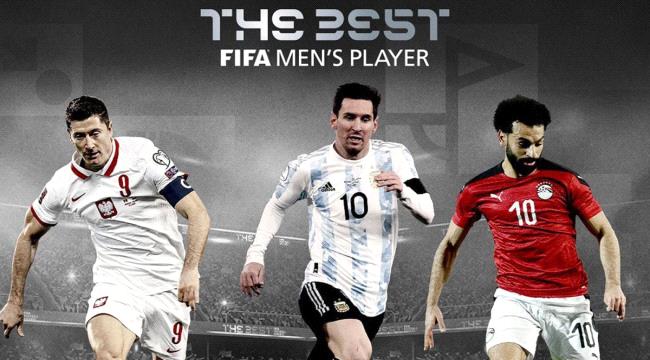 محمد صلاح ينافس ميسي وليفاندوفسكي على جائزة " TheBest "