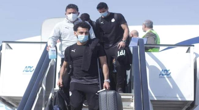 المنتخب المصري  يصل الكاميرون للمشاركة بامم افريقيا