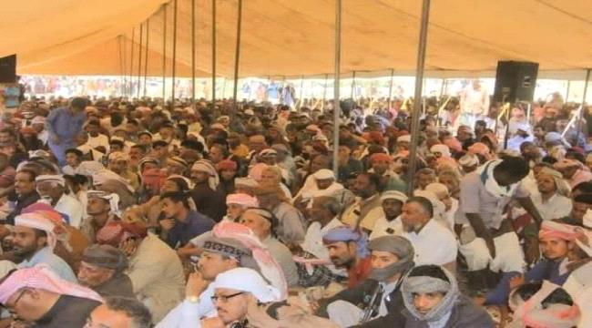 البيان الختامي لحشد منطقة الردود الداعم للهبة الحضرمية، بقيادة الجابري 