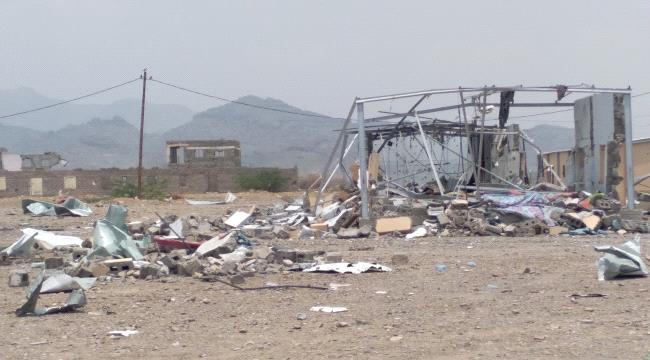 سقوط جرحى إثر استهداف موقع عسكري بطائرة مسيرة  في يافع (أسماء)