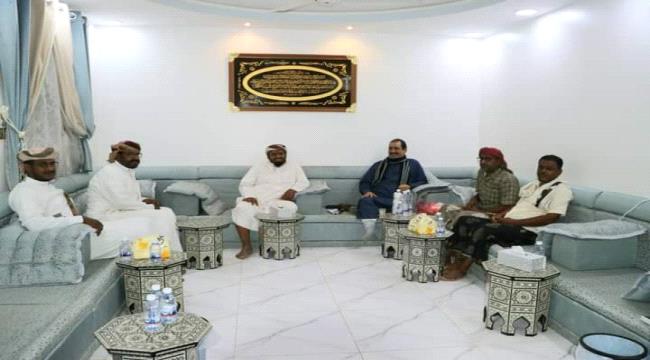الوزير حيدان يلتقي بوفد من لجنة تنفيذ مخرجات لقاء حضرموت العام (حرو)