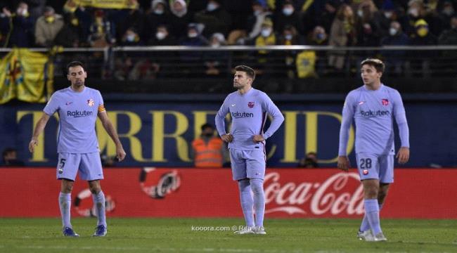 الإحباط يسيطر على لاعبي برشلونة بعد الكلاسيكو