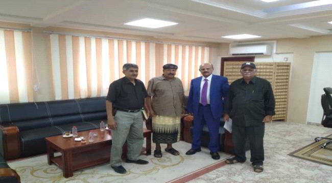 محافظ البنك المركزي اليمني يلتقي رئاسة الهيئة العسكرية العليا للجيش و الأمن الجنوبي