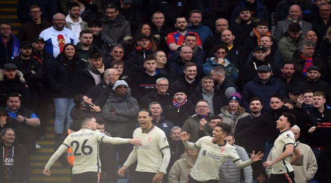 ليفربول يتخطى كريستال بالاس ويقلص الفارق مع السيتي