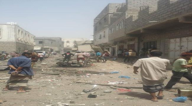قتلى وجرحى في انفجار مخزن للسلاح  بمحافظة أبين جنوبي اليمن 