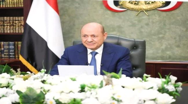 الرئيس العليمي  يؤكد التزام المجلس بالاصلاحات الاقتصادية والخدمية في عدن والمحافظات الاخرى