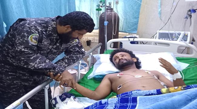 بأول أيام عيد الأضحى.. بن عفيف يزور المرضى بمستشفى الجمهورية بعدن