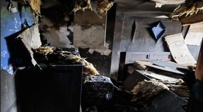 خلل في شاحن فتاة يؤدي لتدمير منزل العائلة