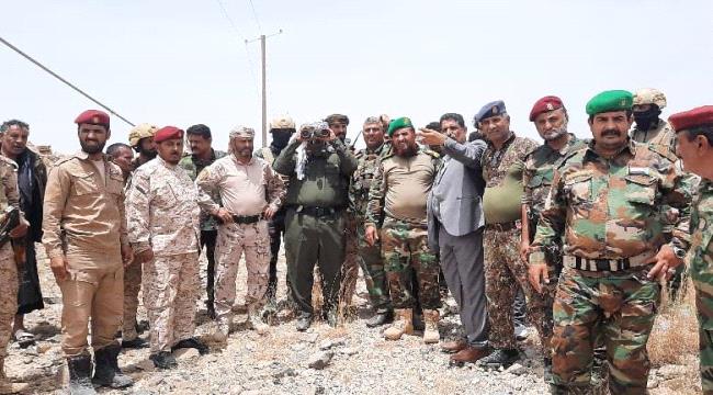 أركان القوات البرية الجنوبية من يافع : سنعمل على تطوير وتعزيز قدرات القوات البرية الجنوبية 