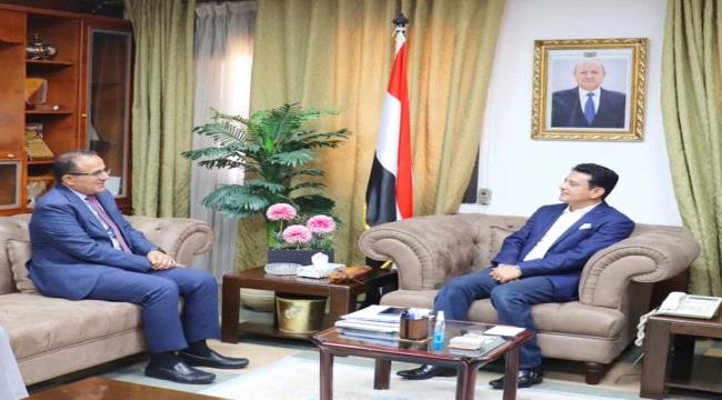 بحيبح ومارم يبحثان اليات تعزيز عمل الملحقية الطبية والتعاون مع الجهات الطبية في بلد الاعتماد     