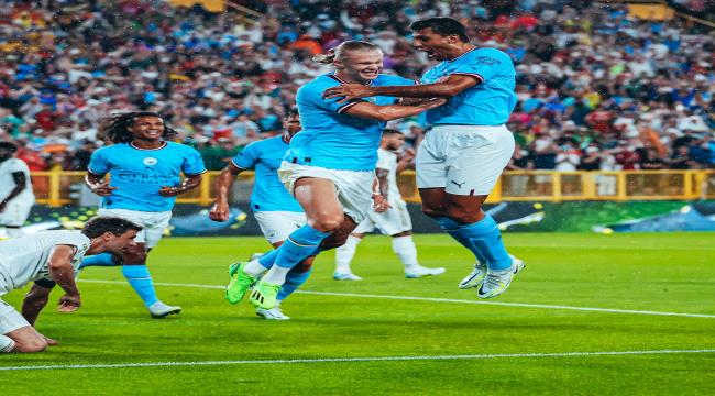 هالاند يمنح مانشستر سيتي انتصاراً ودياً على بايرن ميونخ