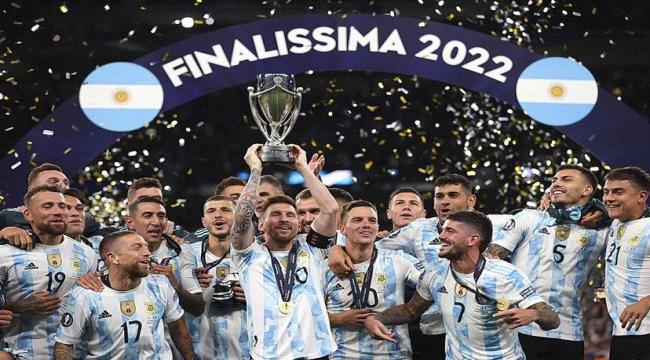 الأرجنتين تقسو على إيطاليا وتحرز كأس "فيناليسيما"