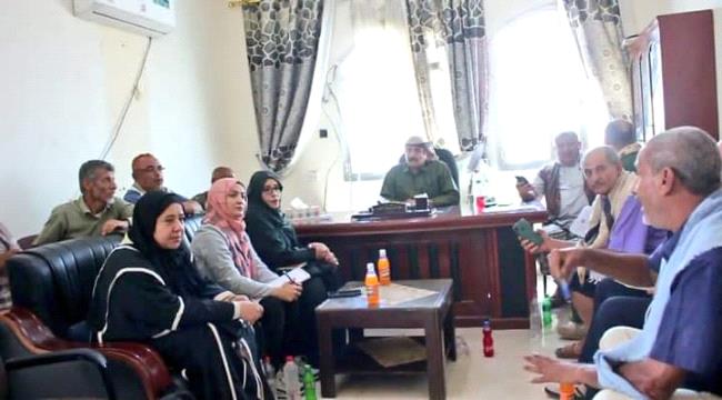 اللجنة الوطنية تزور عددا من السجون ومراكز الاحتجاز في مديرية تبن بمحافظة لحج 