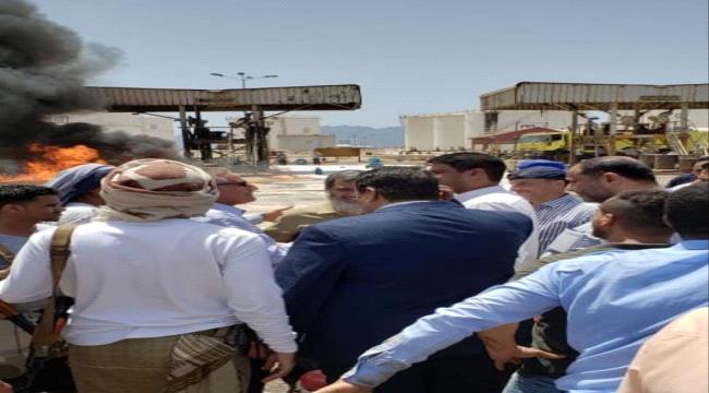 شركة النفط تؤكد اتخاذ الإجراءات القانونية في حادثة حريق منشأة البريقة