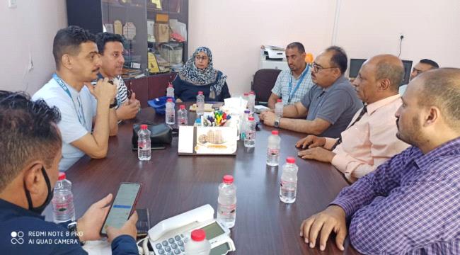 مكتب ال UNOPS يُناقش إحتياجات مستشفى الجمهورية في عدن
