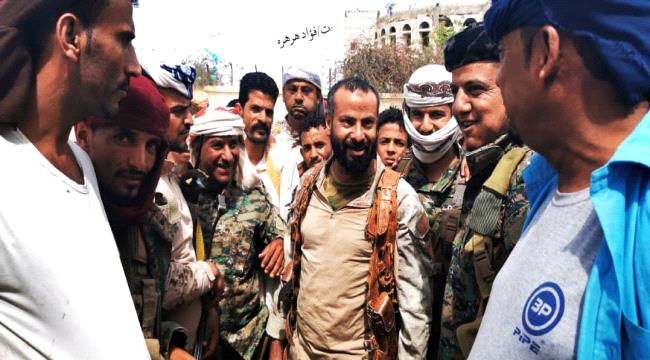 تحية لقائد الحزام الأمني في الضالع 