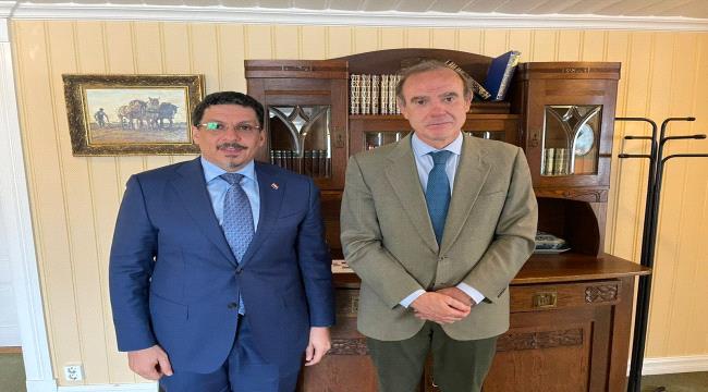 وزير الخارجية يلتقي نائب أمين عام جهاز العمل الخارجي الاوروبي