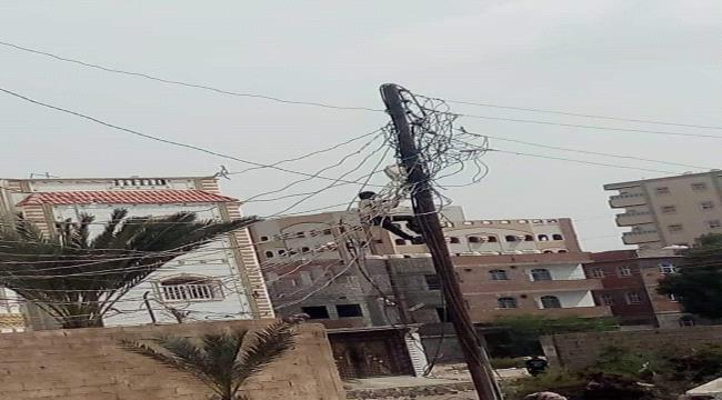 كهرباء عدن تتخذ أول الإجراءات القانونية ضد الربط العشوائي للكهرباء