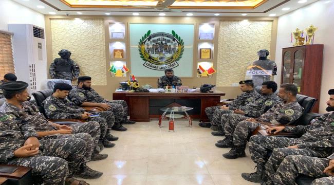 قيادة قوات حرس المنشآت تناقش أعمال النصف الأول من العام الجاري 
