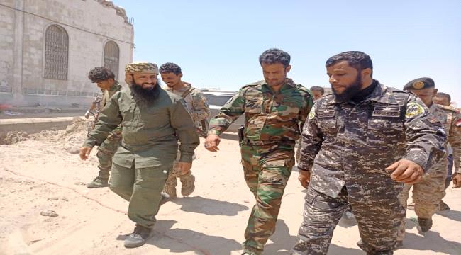 الوالي والربيعي يزوران معسكر قوات حرس المنشآت الحكومية