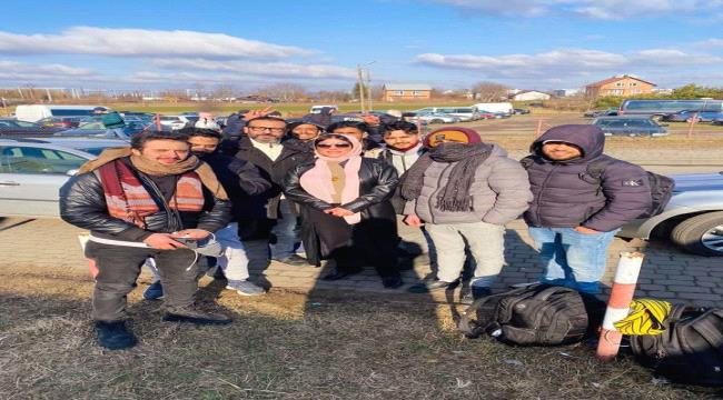 السفيرة ميرفت مجلي : أكثر من 400 عالق يمني في أوكرانيا وصلوا إلى بولندا
