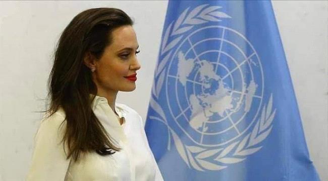 انجلينا جولي: الناس في عدن يحتاجون الى معجزة للبقاء على قيد الحياة .